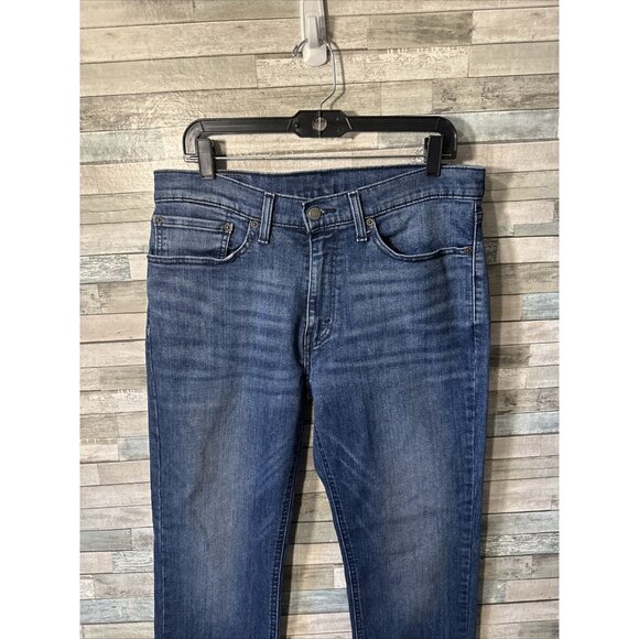 Men’s 541 Levi’s Dark Wash Straight Leg Size 34x32 - Picture 7 of 16